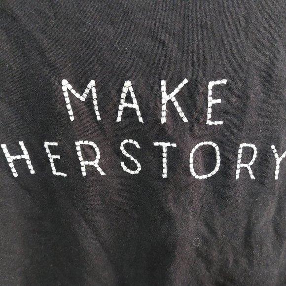 Carbon Copy Black Make Herstory T-shirt MEDIUM - Picture 2 of 4